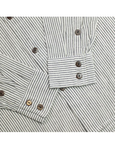 Chemise Nomad Sari Grandad - Gris pierre - XL