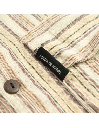 Chemise Nomad Sari Grandfather - Marron beige - XL