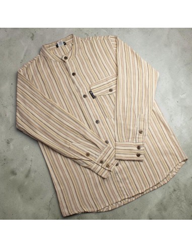 Chemise Nomad Sari Grandad - Marron Beige - Grande