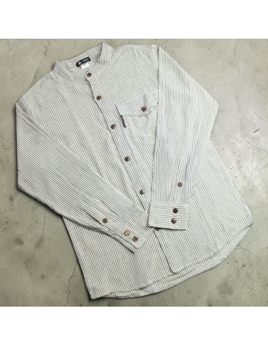 Chemise Nomad Sari Grandad - Pierre grise - Moyenne