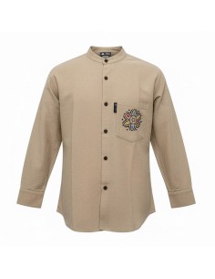 Chemise Nomad Sari Kathmandou - Pierre - Moyenne