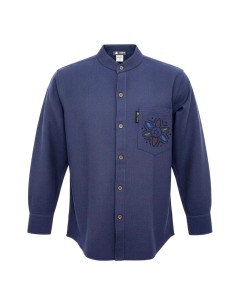 Chemise Nomad Sari Kathmandou - Indigo - XL