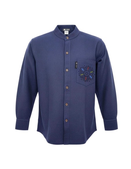 Chemise Nomad Sari Kathmandou - Indigo - XL