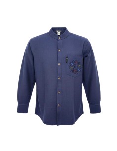 Chemise Nomad Sari Kathmandou - Indigo - Moyenne