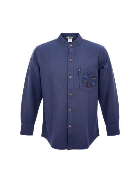 Chemise Nomad Sari Kathmandou - Indigo - Moyenne