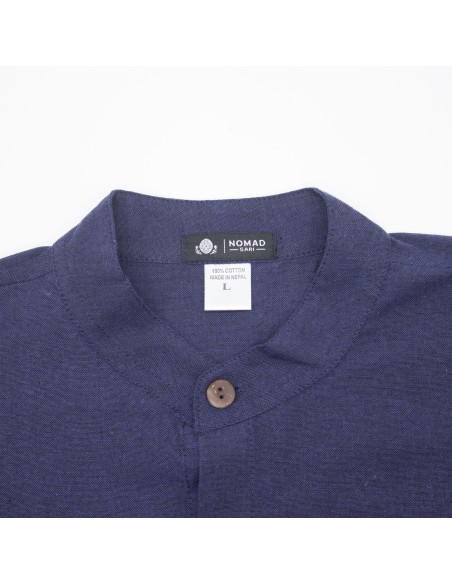 Chemise Nomad Sari Kathmandou - Indigo - Moyenne