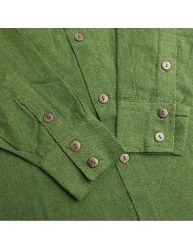 Chemise Nomad Sari Kathmandou - Vert forêt - XXL