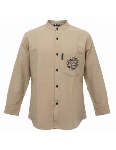 Chemise Nomad Sari Kathmandou - Pierre - XL