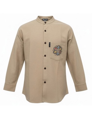 Chemise Nomad Sari Kathmandou - Pierre - XL
