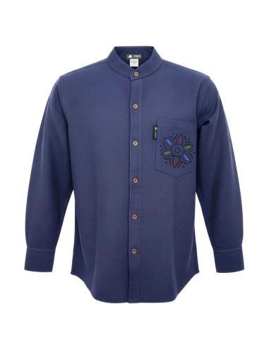 Chemise Nomad Sari Kathmandou - Indigo - XXL