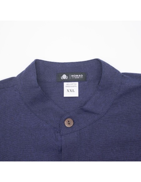 Chemise Nomad Sari Kathmandou - Indigo - XXL