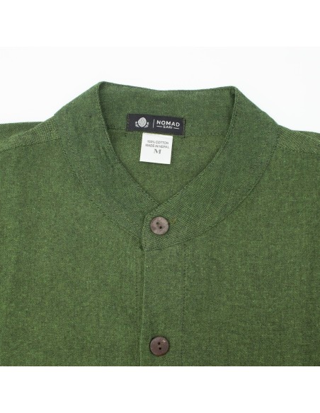 Chemise Nomad Sari Kathmandou - Vert forêt - Moyen