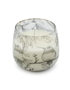 Bougies en pot en verre de taille moyenne - Tirées à la flamme
