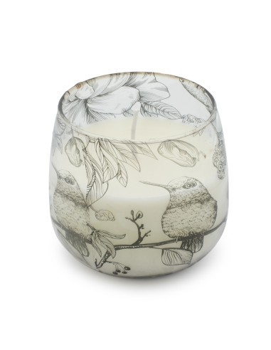 Bougies en pot en verre de taille moyenne - Tirées à la flamme