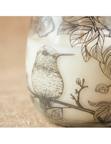 Bougies en pot en verre de taille moyenne - Tirées à la flamme