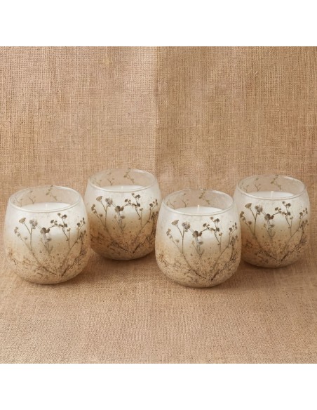 Bougies dans de petits bocaux en verre - Wildlight Woods