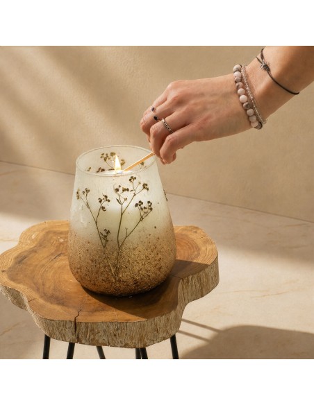 Bougies en pot en verre hautes - Wildlight Woods