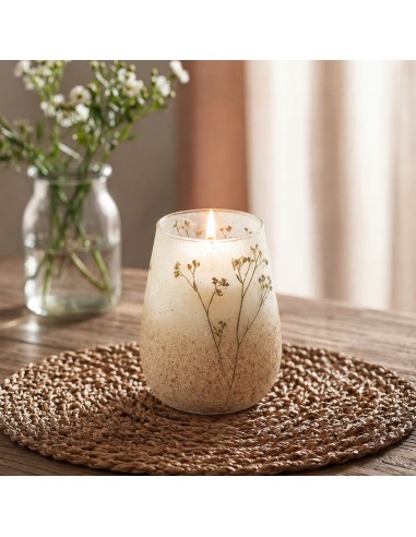 Bougies en pot en verre hautes - Wildlight Woods