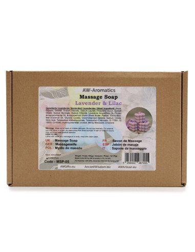 Savons de massage - Lavande et Lilas