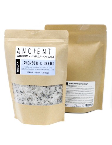 Mélange de sels de bain de l’Himalaya - 500 g - Relax