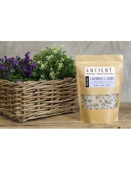 Mélange de sels de bain de l’Himalaya - 500 g - Relax