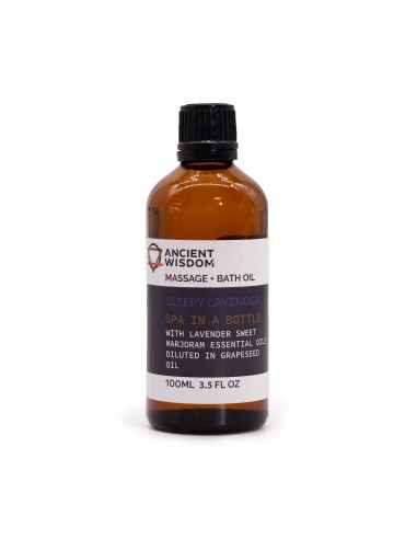Huile de massage 100 ml - Lavande somnolente