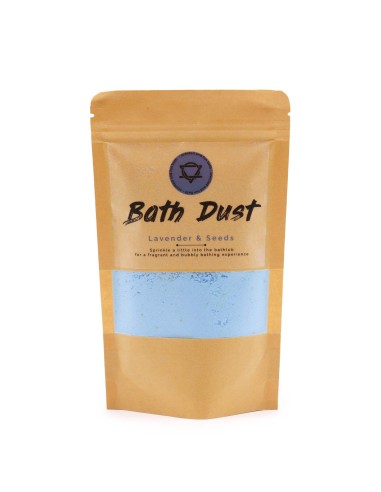 Poudre de bain lavande et graines 190gr