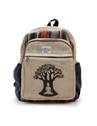 Sac à dos chanvre – Arbre de Bodhi