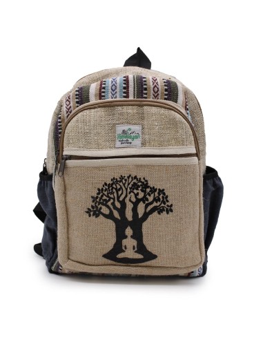 Sac à dos chanvre – Arbre de Bodhi
