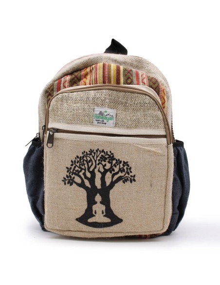 Sac à dos chanvre – Arbre de Bodhi