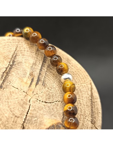 Bracelet Courage - œil du tigre