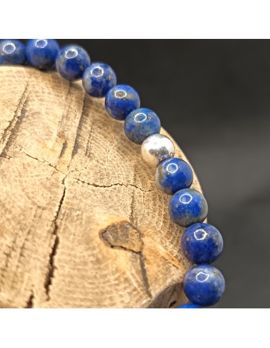 Bracelet Lapis Lazuli Sagesse – Élastique