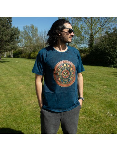 T-shirt Nomad Sari Moon Child Bleu M | Origine Zen