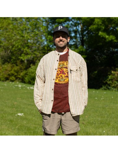 T-shirt Nomad Sari Zodiaque Marron M | Origine Zen