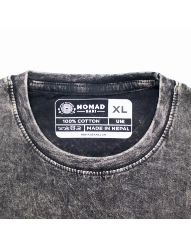 t-shirt chakra gris foncé
