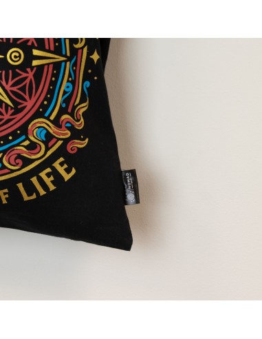Bolso tote icÃ³nico y clÃ¡sico - BrÃºjula de la Vida - Negro 6oz