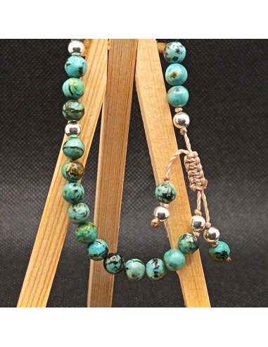 Bracelet Turquoise Africaine Épure – Vision
