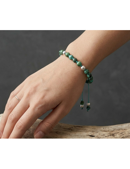 Bracelet Turquoise Africaine Rituel – Vision