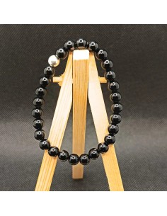 Bracelet Onyx Noir – Puissance