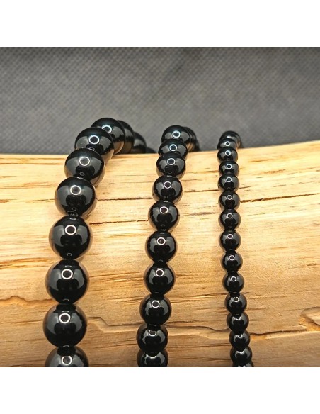 Bracelet Onyx Noir Rituel – Puissance