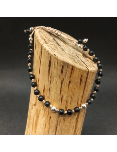 Bracelet Onyx Noir Rituel – Puissance