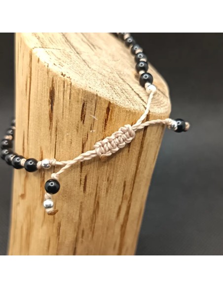 Bracelet Onyx Noir Rituel – Puissance