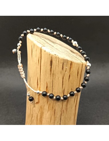 Bracelet Onyx Noir Rituel – Puissance
