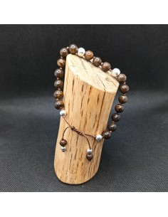 Bracelet Bronzite Rituel – Ancrage