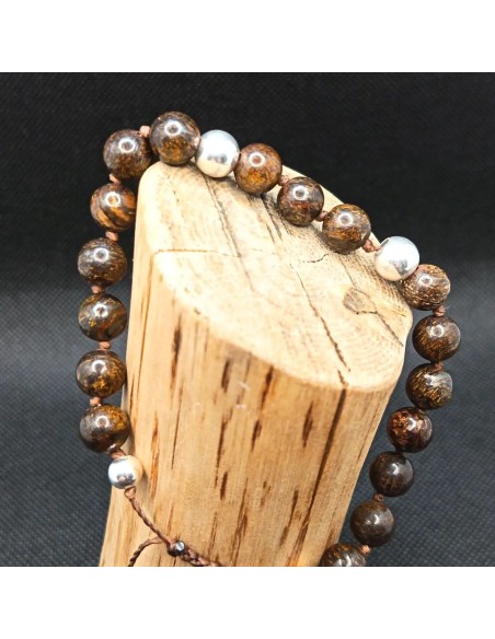 Bracelet Bronzite Rituel – Ancrage
