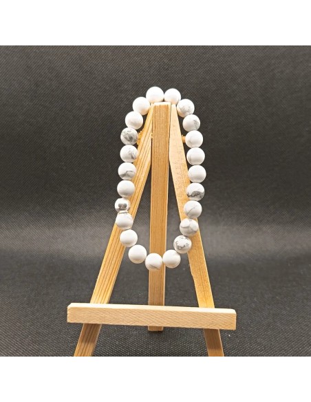Bracelet Howlite – Paix