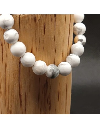 Bracelet Howlite – Paix