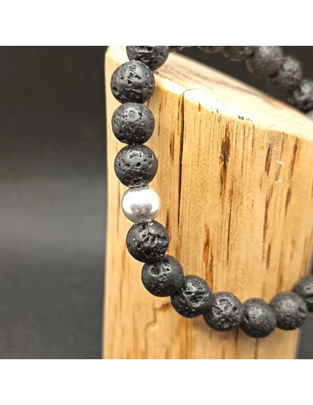 Bracelet Pierre de Lave – Énergie