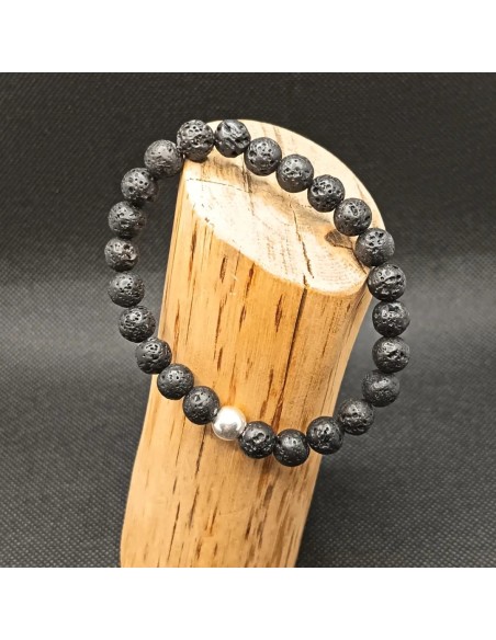 Bracelet Pierre de Lave – Énergie