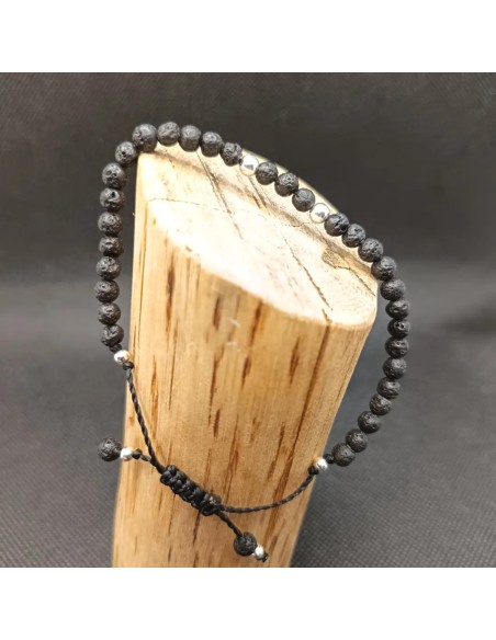 Bracelet Pierre de Lave Épure – Énergie